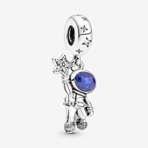 Dyndać Pandora Astronaut In The Galaxy Srebrne | CM3917462