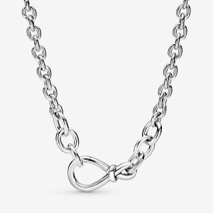 Wisiorki Pandora Chunky Infinity Knot Srebrne | IK3145268